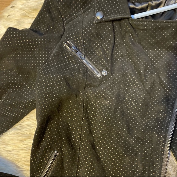 Genuine suede Volcom “Motorin” motorcycle jacket - Picture 5 of 11